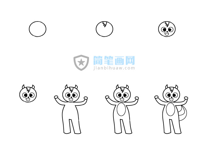 《最强战士:迷你特工队》弗特卡通简笔画图片