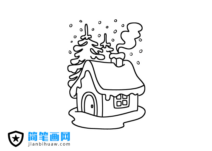 小屋简笔画