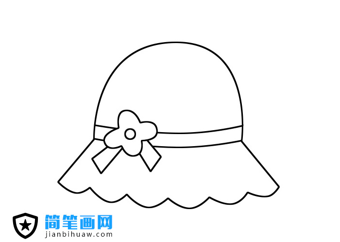 帽子简笔画步骤方法