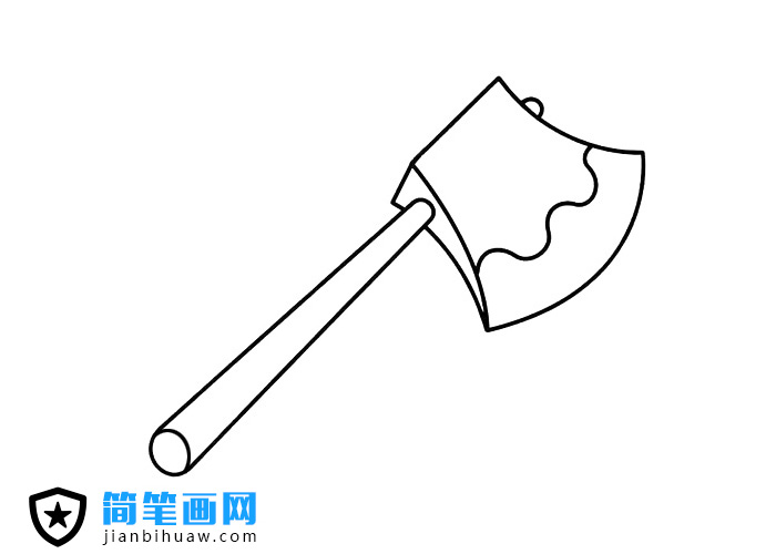 斧头简笔画图片
